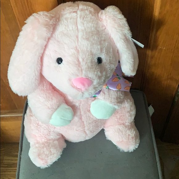 Other | New Large Pink Plush Bunny Nwt | Poshmark